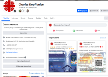 NAŠE FACEBOOKOVÉ STRÁNKY