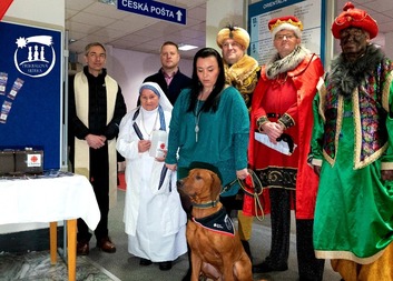 Slavnostní zahájení Tříkrálové sbírky 2024 v Charitě Kopřivnici 