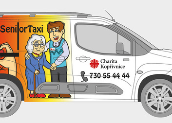 SeniorTaxi s dopomocí - Chariťáček