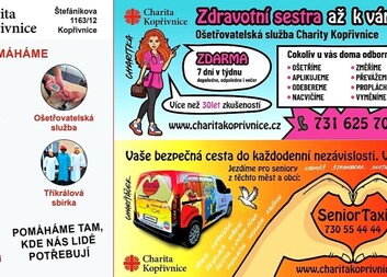 Charita Kopřivnice poskytuje své služby už přes 30 let.