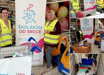 Sbírka Školákům od srdce 2024❤️